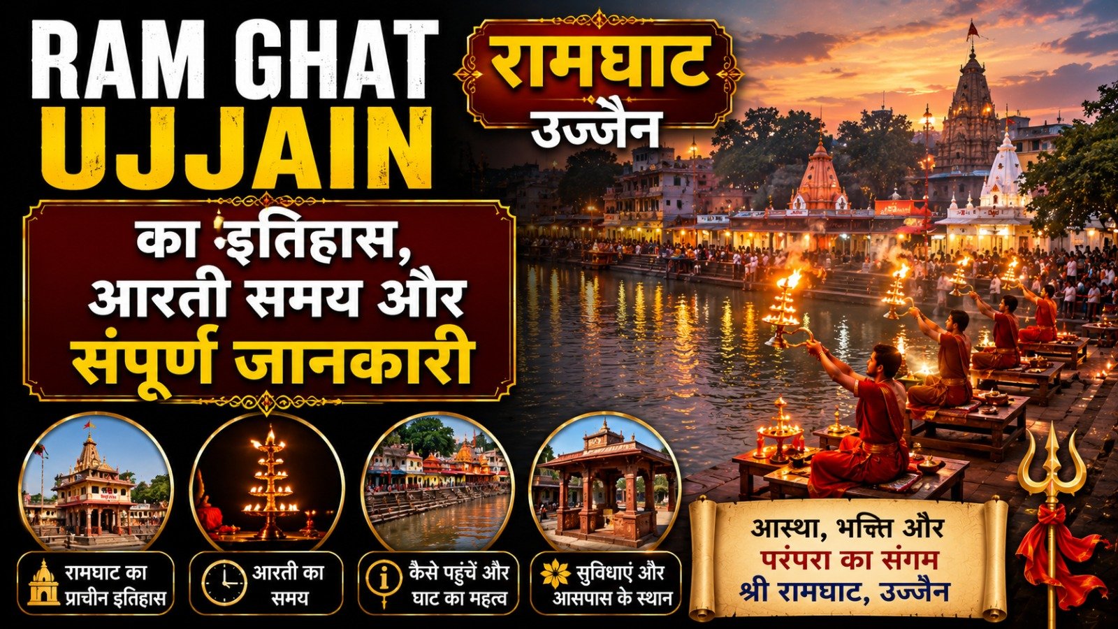 Ram Ghat Ujjain: रामघाट का इतिहास, आरती समय और संपूर्ण जानकारी