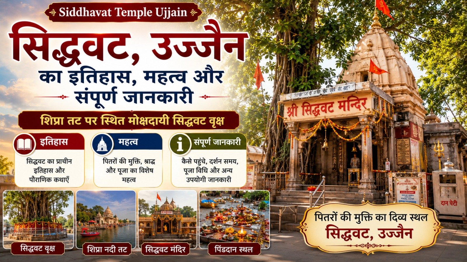 Siddhavat Temple Ujjain: सिद्धवट का इतिहास, महत्व और संपूर्ण जानकारी (Complete Guide)