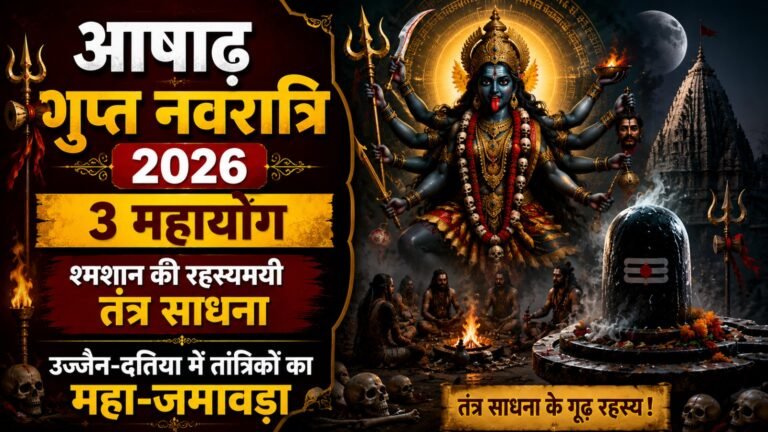 Ashadh Gupt Navratri 2026: 3 महायोग, श्मशान की रहस्यमयी तंत्र साधना और उज्जैन-दतिया में तांत्रिकों का महा-जमावड़ा