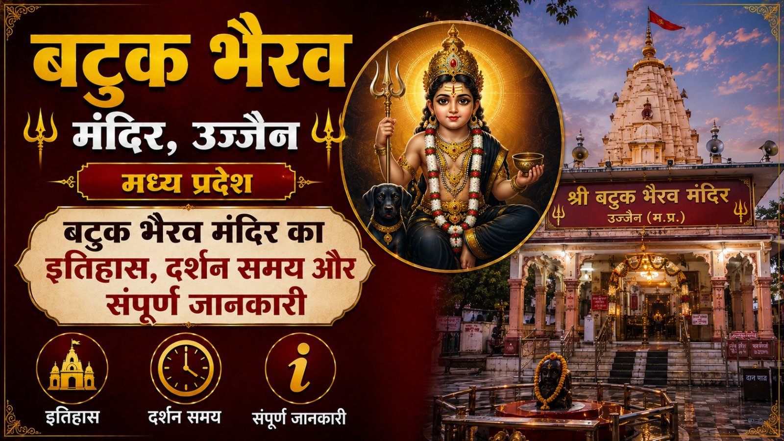 Batuk Bhairav Temple Ujjain: मंदिर का इतिहास, दर्शन समय और संपूर्ण जानकारी