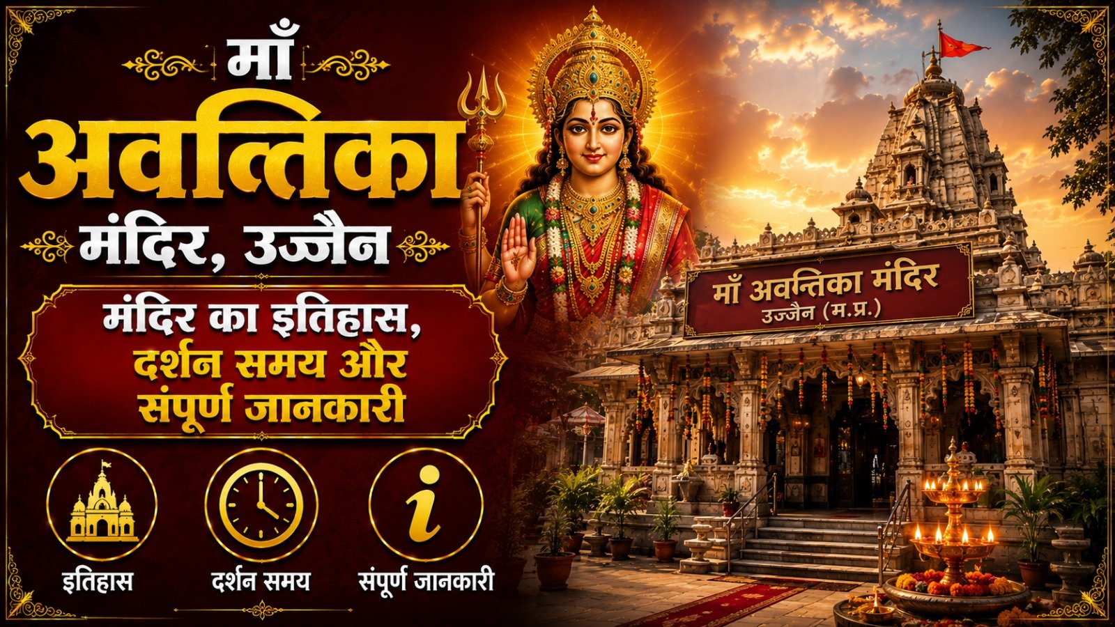 Maa Avantika Temple Ujjain: मंदिर का इतिहास, दर्शन समय और संपूर्ण जानकारी