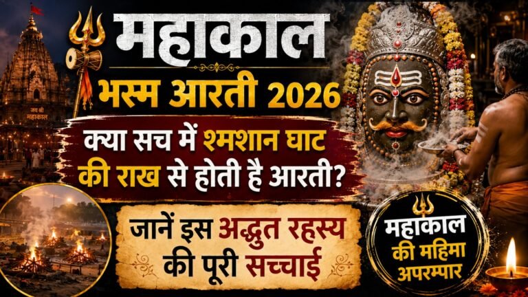 Mahakal Bhasma Aarti 2026: क्या सच में श्मशान घाट की राख से होती है आरती? जानें इस अद्भुत रहस्य की पूरी सच्चाई