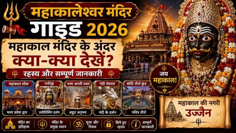 Mahakaleshwar Temple Guide 2026: महाकाल मंदिर के अंदर क्या-क्या देखें? (रहस्य और सम्पूर्ण जानकारी)