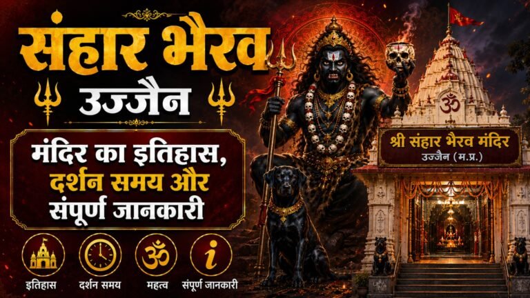 Sanhar Bhairav Temple Ujjain: рдордВрджрд┐рд░ рдХрд╛ рдЗрддрд┐рд╣рд╛рд╕, рджрд░реНрд╢рди рд╕рдордп рдФрд░ рд╕рдВрдкреВрд░реНрдг рдЬрд╛рдирдХрд╛рд░реА