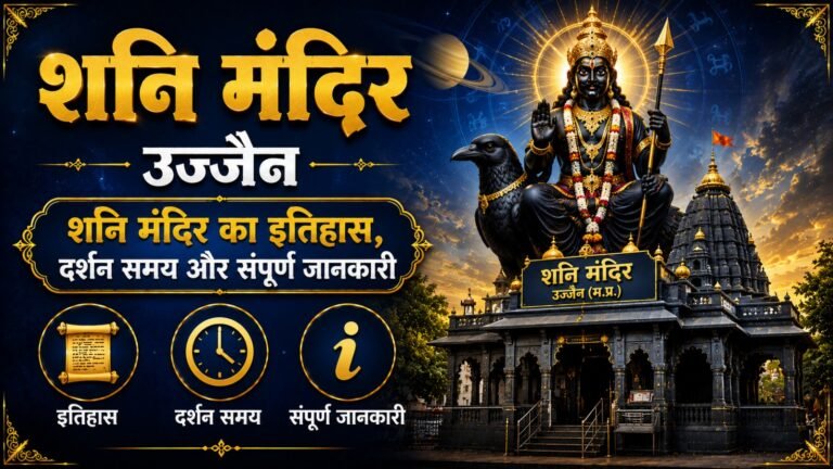 Shani Temple Ujjain: рд╢рдирд┐ рдордВрджрд┐рд░ рдХрд╛ рдЗрддрд┐рд╣рд╛рд╕, рджрд░реНрд╢рди рд╕рдордп рдФрд░ рд╕рдВрдкреВрд░реНрдг рдЬрд╛рдирдХрд╛рд░реА