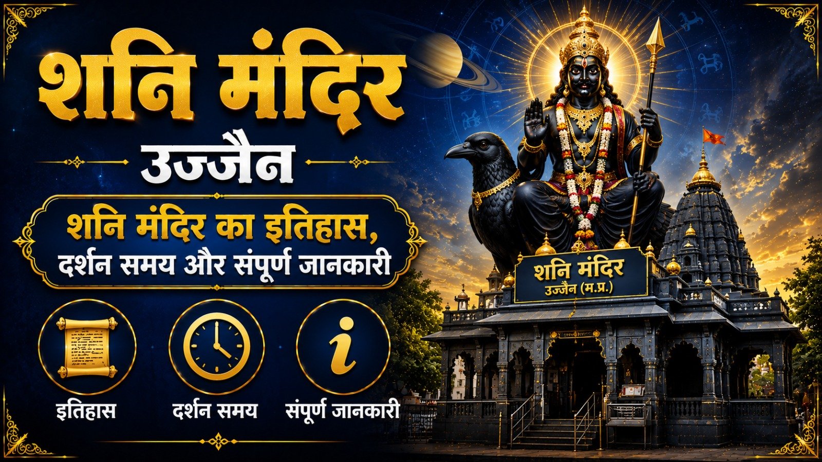 Shani Temple Ujjain: शनि मंदिर का इतिहास, दर्शन समय और संपूर्ण जानकारी