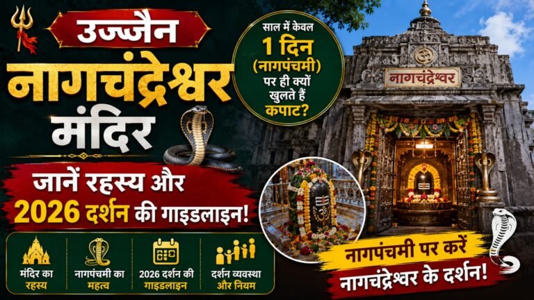 Ujjain Nagchandreshwar Mandir: साल में केवल 1 दिन (नागपंचमी) पर ही क्यों खुलते हैं कपाट? जानें रहस्य और 2026 दर्शन की गाइडलाइन