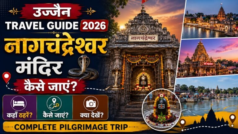 Ujjain Travel Guide 2026: नागचंद्रेश्वर मंदिर कैसे जाएं? कहाँ ठहरें और क्या देखें? Complete Pilgrimage Trip