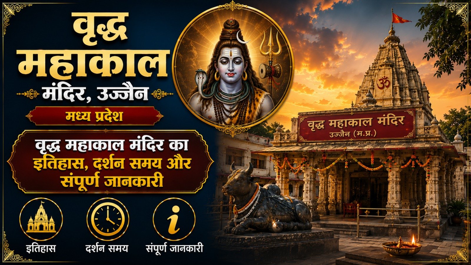 Vriddha Mahakal Temple Ujjain: मंदिर का इतिहास, दर्शन समय और संपूर्ण जानकारी