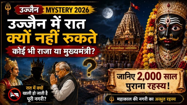 Ujjain Mystery 2026: उज्जैन में रात क्यों नहीं रुकते कोई भी राजा या मुख्यमंत्री? (The 2,000-Year-Old Secret!)